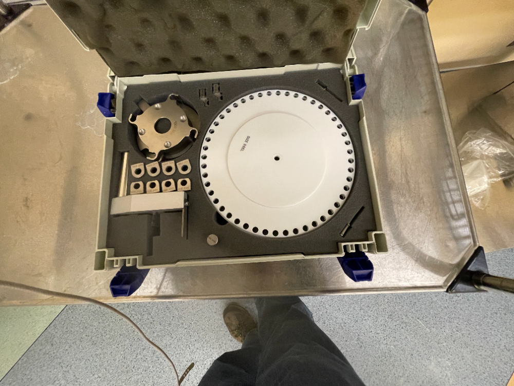 Image of Capsugel Size 00EL Capsule CFS 1200 Change Parts